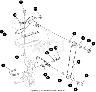 R - SPRING PERCH MNT BRKT ASY BLK