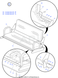COVER-SEAT BACK-CC/PC/TRK-BLK