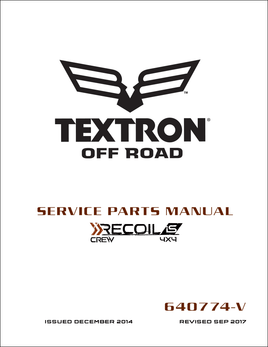 RECOIL iS CREW PARTS MANUAL