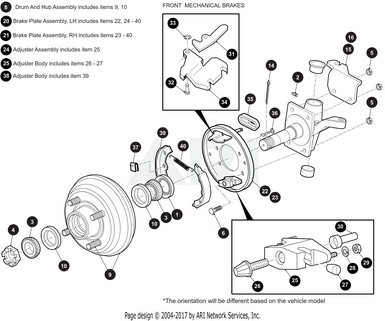 BRACKET,CABLE,FRONT,RH
