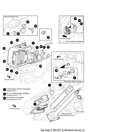 BRKT,DC/DC CONV, RXV - EZGO OEM | Canyon Lake Mobile
