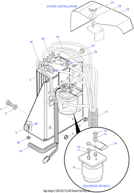 SCREW-5/16-18X3/4-C-HEX - EZGO OEM | Canyon Lake Mobile