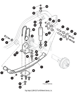 BRACKET-AXLE,GAS MED RH