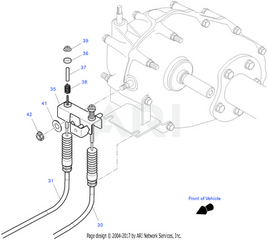 CONTROL ASY SHIFTER LH - EZGO OEM | Canyon Lake Mobile
