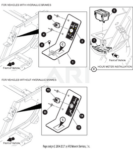 SWITCH, TOGGLE,EM BRAKE RELEASE - EZGO OEM | Canyon Lake Mobile