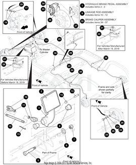BRAKE LINE, HYDRAULIC, RR, MWB - EZGO OEM | Canyon Lake Mobile