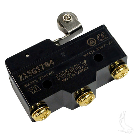 MS-003 - Micro Switch, 3 Terminal, E-Z-Go TXT Gas & Electric 65+ Non-DCS, Marathon 83-94