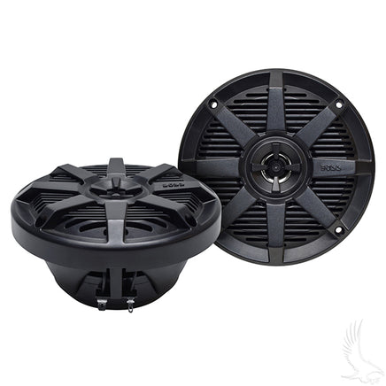 RAD-004 - Speakers, SET OF 2, BOSS 5.25" Round Marine, 2-Way 150W