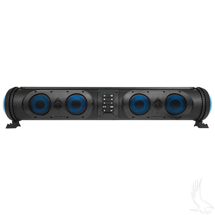 RAD-508 - Sound Extreme Soundbar, Four Speaker, 500W, Dual Woofers and RGB Lights
