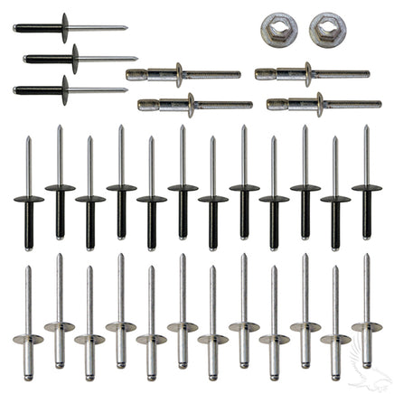 RIV-023 - Rivet Kit, Body, E-Z-Go TXT 96+
