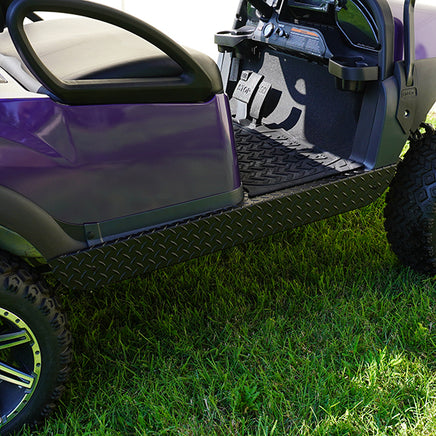 RP-014 - Rocker Panels, Black Powder Coated, Club Car Tempo, Precedent