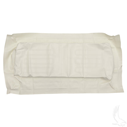 SEAT-0012 - Seat Bottom Cover, White, Club Car 00 & down
