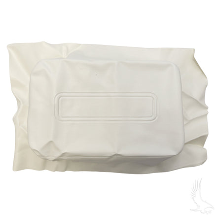 SEAT-0013 - Seat Back Cover, White, Club Car 00 & down