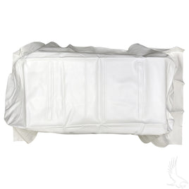 SEAT-0016 - Seat Bottom Cover, White, E-Z-Go Medalist/TXT 94+