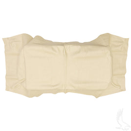 SEAT-0025 - Seat Back Cover, Beige, Club Car Tempo, Precedent