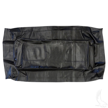 SEAT-0040 - Seat Bottom Cover, Black, Club Car DS 2000-2013