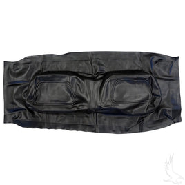 SEAT-0041 - Seat Back Cover, Black, Club Car DS 2000-2013