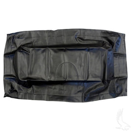 SEAT-0042 - Seat Bottom Cover, Black, Club Car Tempo, Precedent 2004+