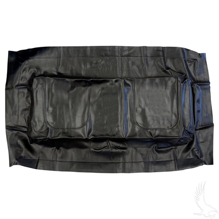 SEAT-0048 - Seat Bottom Cover, Black, E-Z-Go RXV 16+