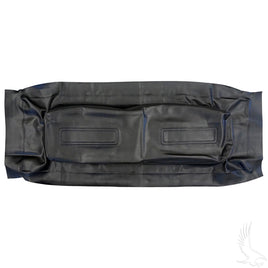 SEAT-0054 - Seat Back Cover, Black, Club Car Trans/Utility