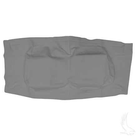 SEAT-0074 - Seat Back Cover, Gray, Club Car Tempo, Precedent 04+