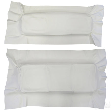 SEAT-021W-CV - RHOX Rhino Cover Set, White, Club Car DS