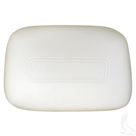 SEAT-1102A - Seat Back Assembly, White, Club Car 00 & down
