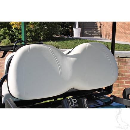 SEAT-1104A - Seat Back Assembly, White, Club Car Tempo, Precedent