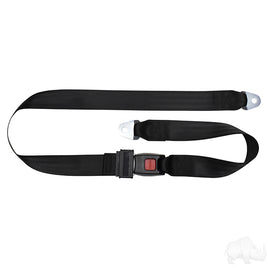 SEAT-2000 - RHOX Seat Belt, Black, 60" Fully Extended Lap Belt