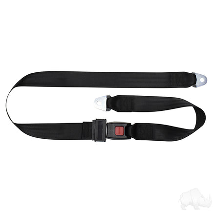 SEAT-2000 - RHOX Seat Belt, Black, 60" Fully Extended Lap Belt
