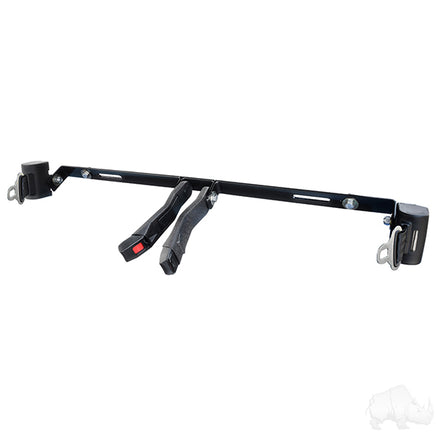 SEAT-2005 - Seat Belt Kit includes: (2) 42" Fully Extended Seat Belts, Bracket and Hardware