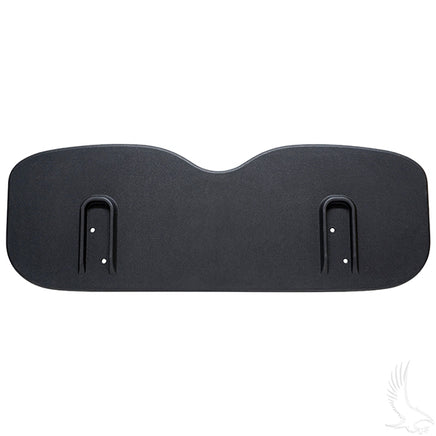 SEAT-2724 - Seat Back Shell, Black Plastic, E-Z-Go TXT 14+