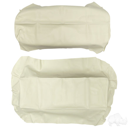 SEAT-723-W - RHOX SS Cover Set, White, Club Car DS