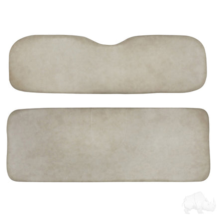 SEAT-760U-S - RHOX SS Cushion Set, Stone Beige, Universal Board, E-Z-Go RXV 08+
