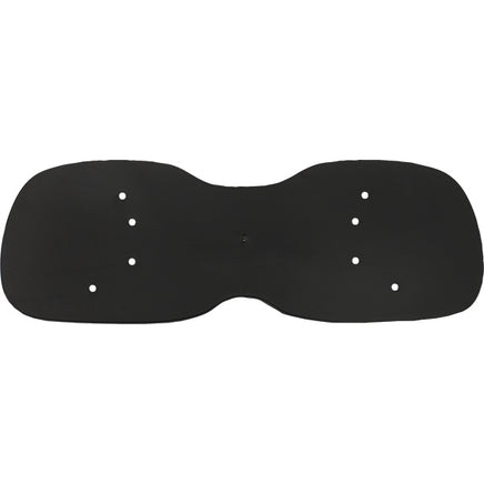 SEAT-DT0001-BK - DoubleTake Seat Back Shell, Black Plastic, Universal Wood