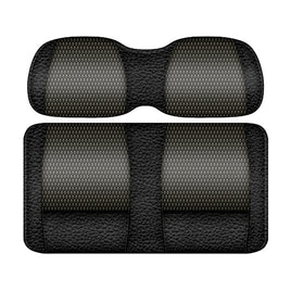 SEAT-DT1123-BGP - DoubleTake Veranda Front Cushion Set, Club Car Precedent 04+, Black/Graphite