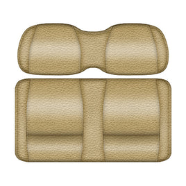 SEAT-DT1123-SSD - DoubleTake Veranda Front Cushion Set, Club Car Precedent 04+, Sand/Sand
