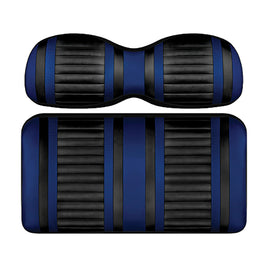 SEAT-DT1222-BBL - DoubleTake Extreme Front Cushion Set, Club Car DS New Style 00+, Black/Blue
