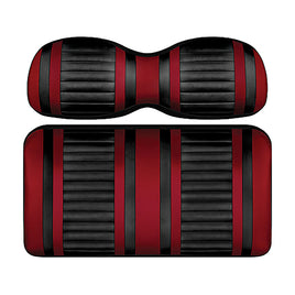 SEAT-DT1232-BRB - DoubleTake Extreme Front Cushion Set, Yamaha Drive2, Black/Ruby