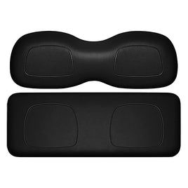 SEAT-DT2000-BK - DoubleTake Classic Rear Cushion Set, Universal, Black