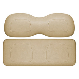 SEAT-DT2023-BG - DoubleTake Classic Rear Cushion Set, Club Car Precedent 04+, Beige