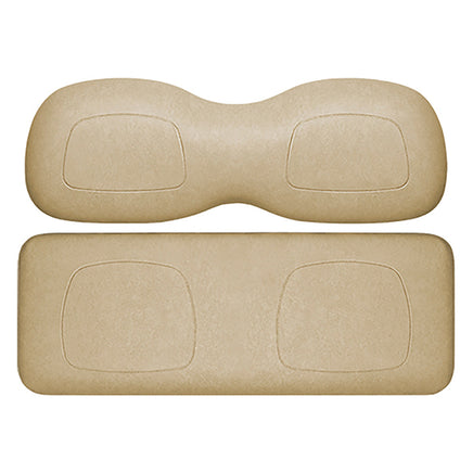 SEAT-DT2023-BG - DoubleTake Classic Rear Cushion Set, Club Car Precedent 04+, Beige