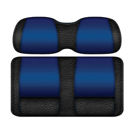 SEAT-DT2100-BBL - DoubleTake Veranda Rear Cushion Set, Universal, Black/Blue