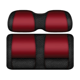 SEAT-DT2100-BRB - DoubleTake Veranda Rear Cushion Set, Universal, Black/Ruby