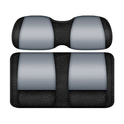 SEAT-DT2100-BSV - DoubleTake Veranda Rear Cushion Set, Universal, Black/Silver