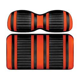 SEAT-DT2200-BOR - DoubleTake Extreme Rear Cushion Set, Universal, Black/Orange