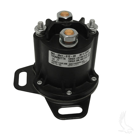 SOL-1018 - Solenoid, 36V 4 Terminal, E-Z-Go RXV Electric Curtis Controller