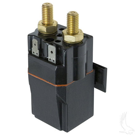 SOL-1037 - Solenoid, 48V Terminal Copper, OEM, Club Car Tempo, Precedent with Slide in Mounting Bracket