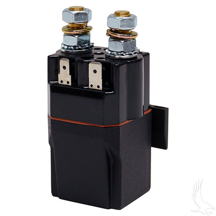 SOL-1041 - Solenoid, 48V Terminal Copper, Club Car Tempo, Precedent with Slide in Mounting Bracket