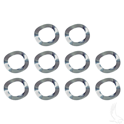 SPN-0043A - Wave Washer, BAG OF 10, King Pin, Club Car Tempo, Precedent 04+